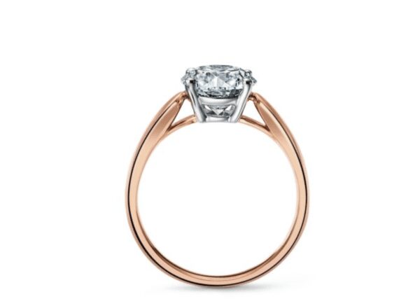 Round-cut Diamond Ring - Image 2